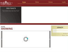 Tablet Screenshot of mall-ticket.com